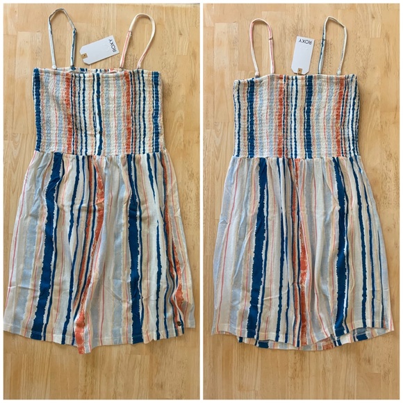 NWT ROXY Striped Sundress Summerland Party - Picture 4 of 12